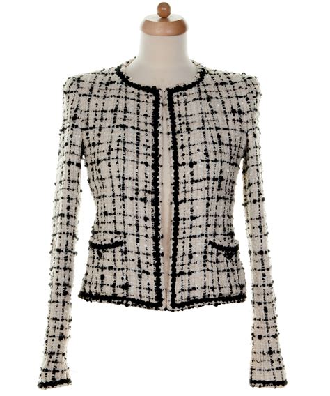 chanel tweed jacket.